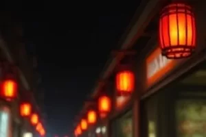 《半城烟雨》里老城巷口撑伞走过的行人
